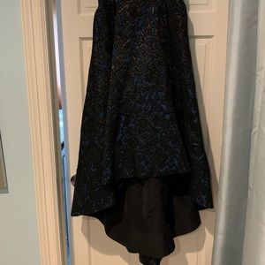 Alice + Olivia Brocade Tea-Length Skirt Size 10